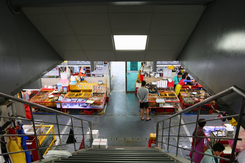 Busan Gukje Market old downtown traditional market shopping street — Korean traditional market itinerary