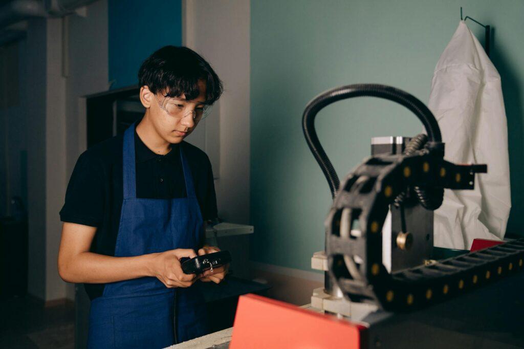 International student part-time work checklist — factory and manual-labor jobs are restricted