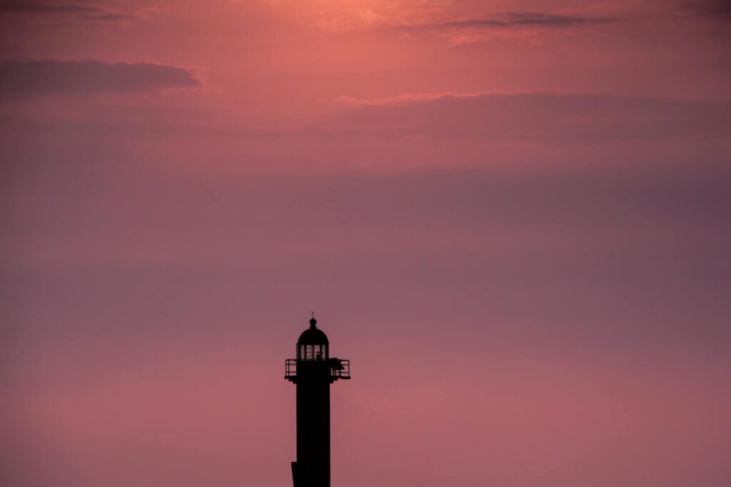 Korea sunrise spot east coast lighthouse dawn sea view