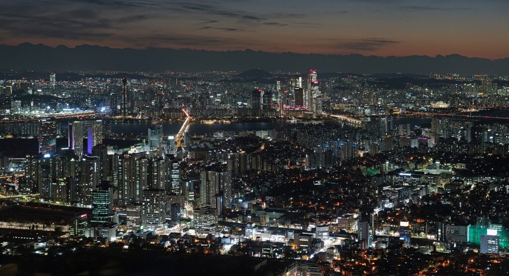 서울 야경 시간대 — N서울타워 남산 야경