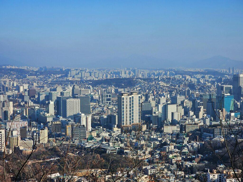직장인 거주 지역 서울 전경