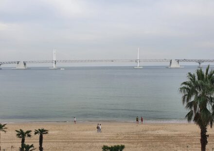 군산 바다 근대 건축 코스 해변 풍경