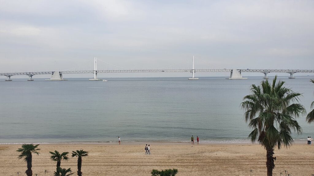 군산 바다 근대 건축 코스 해변 풍경