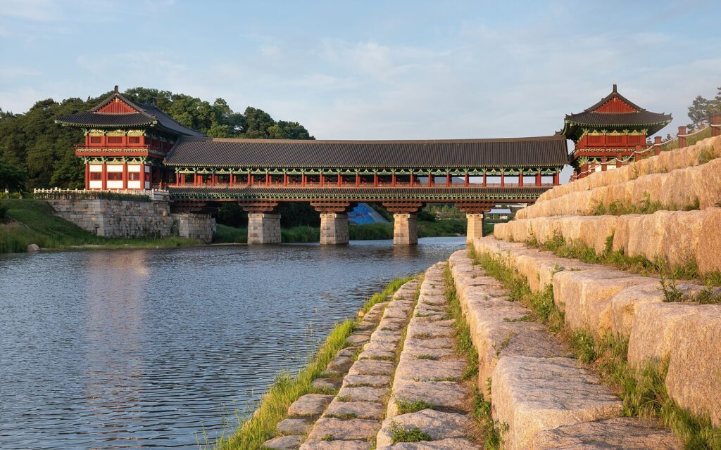 경주 감성 숙소 교촌마을 월정교 야경