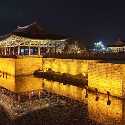 경주 자전거 여행 동궁과 월지 야경