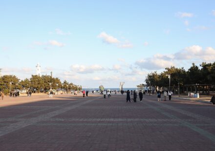포항 호미곶 일출 코스 상생의 손과 새벽 바다