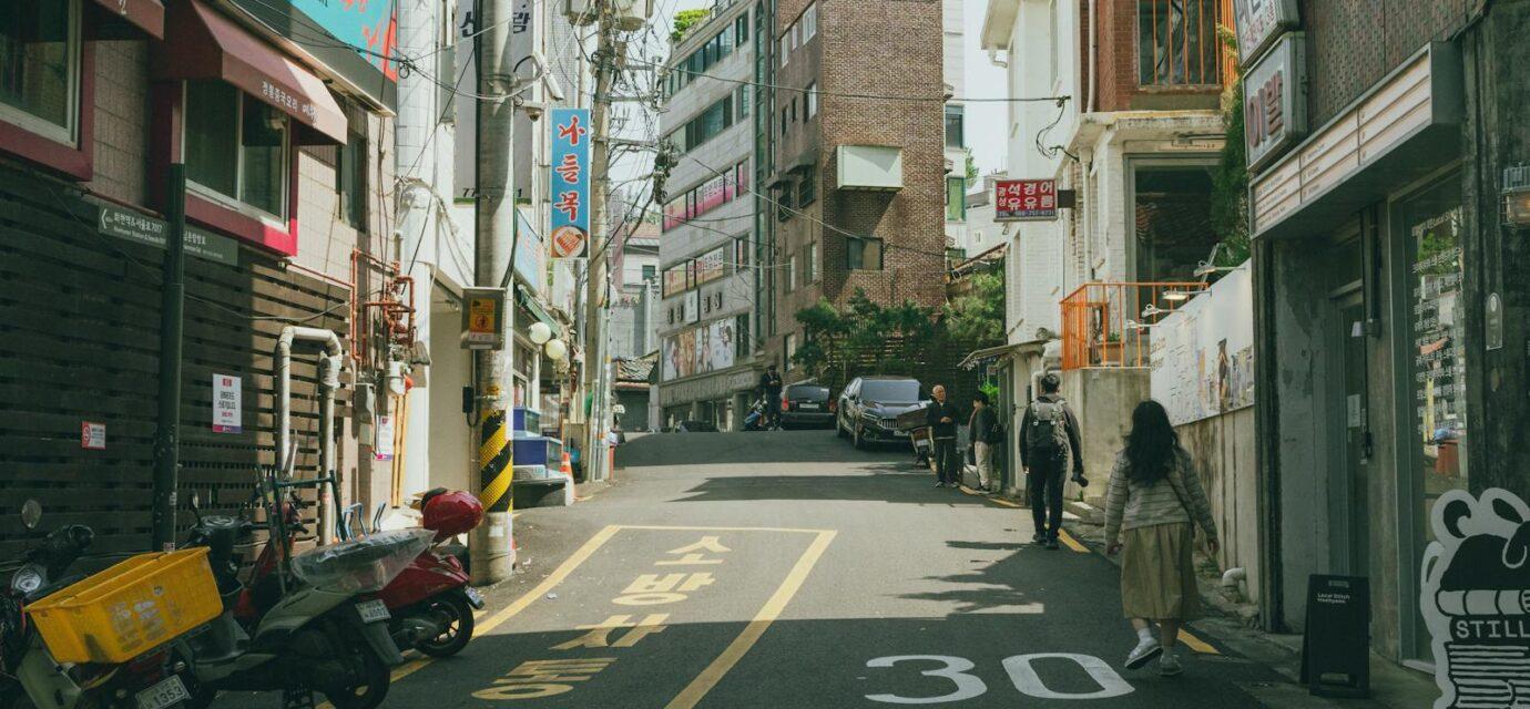 홍대 연남동 코스 — 홍대 거리 야경