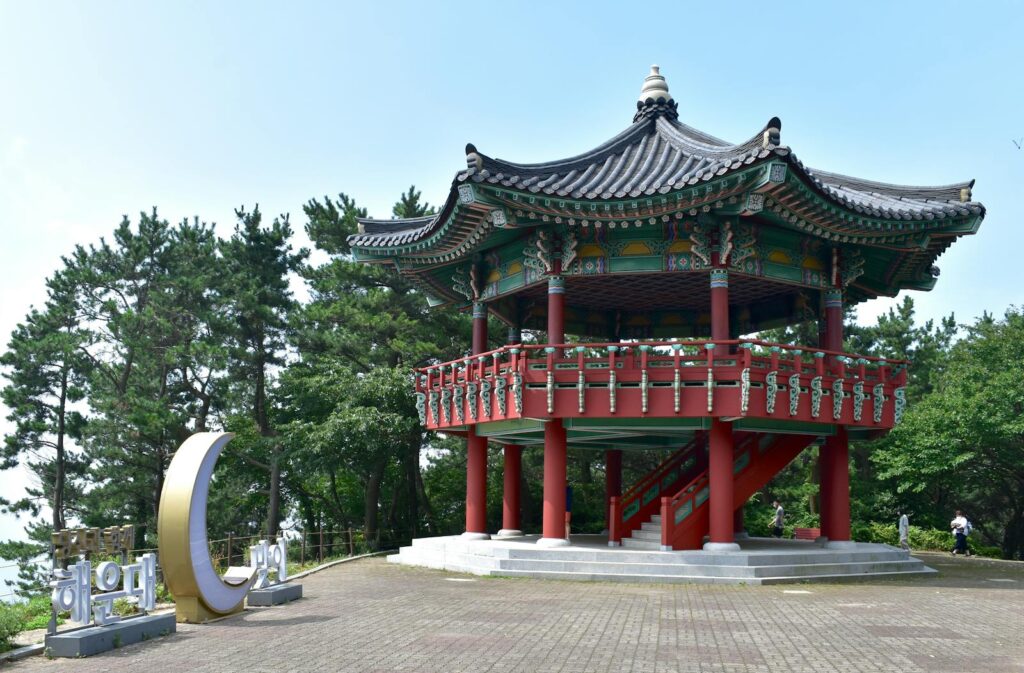 Iksan Mireuksa Korean traditional stone pagoda