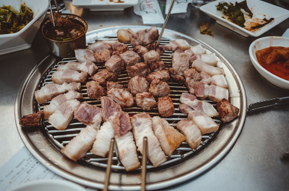 Jeju black pork restaurant geungogi grilled over charcoal
