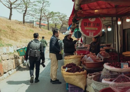 전주 카페 골목 남부시장 인근 거리 풍경
