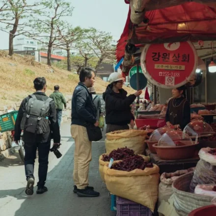 전주 카페 골목 남부시장 인근 거리 풍경