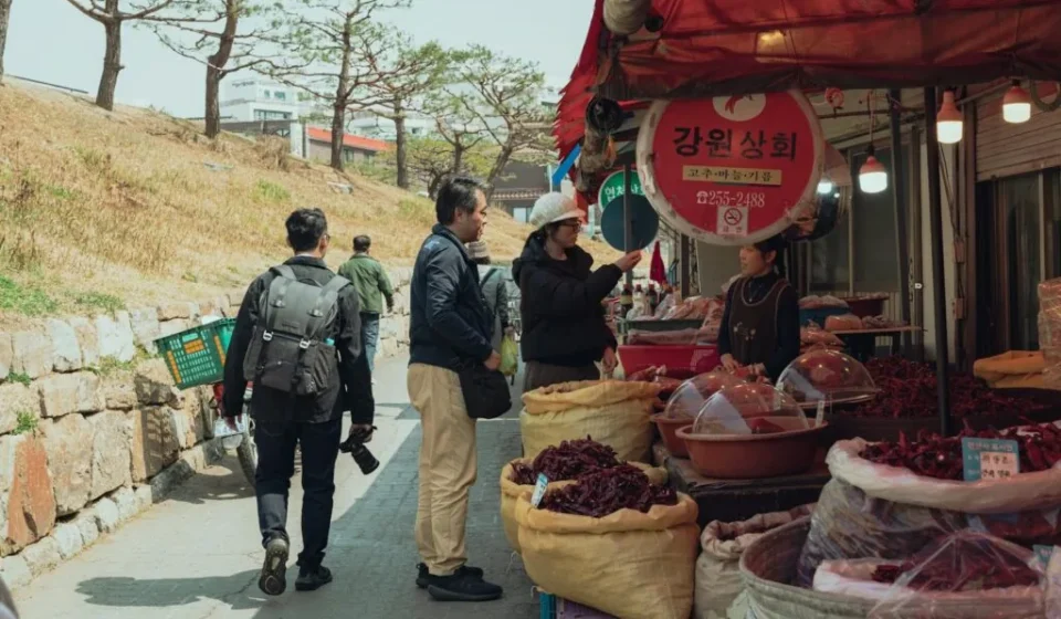 전주 카페 골목 남부시장 인근 거리 풍경